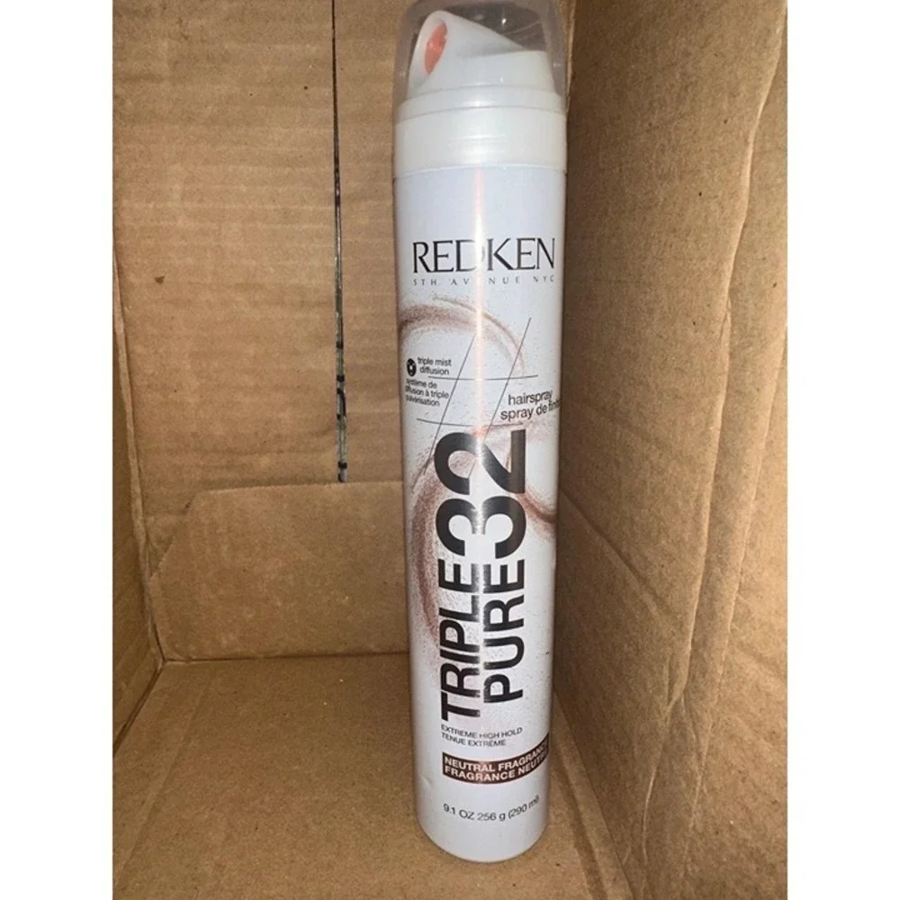 Redken Triple Pure 32 Extreme High Hold Hairspray Neutral Fragrance hair‎ care